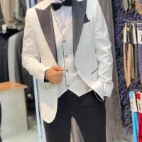 کت شلوار سفید