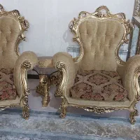 مبل نه نفره با میز غذاخوری شش نفر|مبلمان خانگی و میز عسلی|رباطکریم, رباطکریم|دیوار