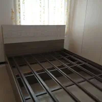 تختخواب دو نفره جنس بدنه ام دی اف|تخت و سرویس خواب|تنکابن, |دیوار