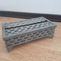 ست سینی ، سطل زباله و جا دستمالی|صنایع دستی و سایر لوازم تزئینی|گنبد کاووس, |دیوار