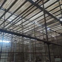 آرماتور بندی اسکلت فلزی تیرچه