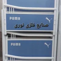 تخت دو طبقه فلزی سالم و در حد نو