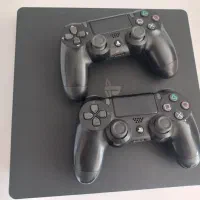 ps4 slim 1 ترابایت جفت دسته همراه با بازی|کنسول، بازی ویدئویی و آنلاین|چغادک, |دیوار
