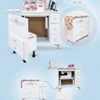 میز چرخ خیاطی و اتو