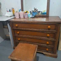میز آرایش چوبی