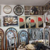 اینه قدی گنبدی سایز 80*180 «مهران‌دکور»