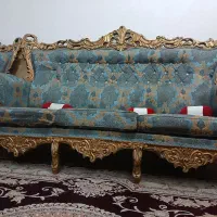 مبل سلطنتی ۷ نفره|مبلمان خانگی و میز عسلی|زابل, |دیوار