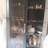 ویترین MDF مشکی رنگ