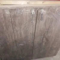 دو عدد درب کابینت یا کمد دیواری همراه چهار چوب|جاکفشی، کمد، دراور|تاکستان, |دیوار