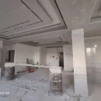 کناف کاری .تی وی وال.  طراحی دکوراسیون داخلی|خدمات پیشه و مهارت|خرم‌آباد, |دیوار