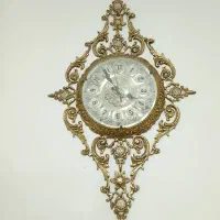 ساعت دیواری برنجی