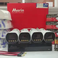 دوربین مداربسته پک 2دوربین برند مارین26ماه گارانتی