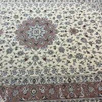 یک جفت فرش نه متری گل ابریشم