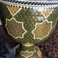 تنبک خاتم کاری شده صنایع دستی|سازهای سنتی|ساری, |دیوار