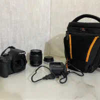 دوربین کم کار سالم درحد نوCanon 4000d 18.55