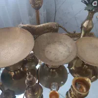 ظرف وظرف مسی برنجی ولیوان وفنجان بسیار شیک وزیبا|جاروبرقی، جارو شارژی، بخارشو|اراک, |دیوار