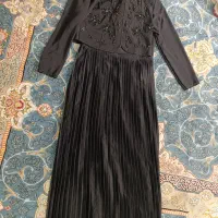 کت و سارافون سوزن دوزی دامن پلیسه مجلسی  مشخصات