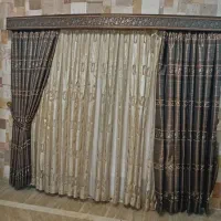 پرده با تمام لوازم کامل