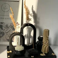 دکوری جلو مبلی از سنگ مصنوعی