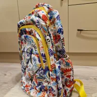 کوله پشتی کاملا نو به همراه جامدادی