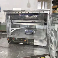 تنور دو سینی چدن دار