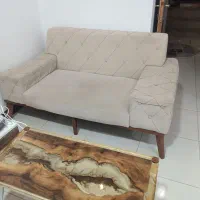مبلمان کرم رنگ چستر 7نفره قابل تعمیر