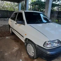 پراید ۸۶ سفید شاستی تعویض به علت ترک و پوسیدگی|خودرو سواری و وانت|سورک, |دیوار