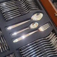 سرویس قاشق چنگال ناب استیل