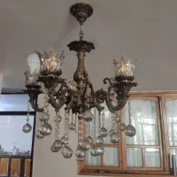لوستر|لوستر و چراغ آویز|اصفهان, گورتان|دیوار