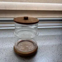 شکلاتخوری چوبی و نمکدان چوبی