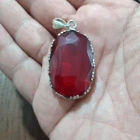 پلاک یاقوت ویشم قرمز