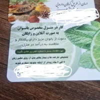 کاردرمنزل ویژه بانوان جویای کار