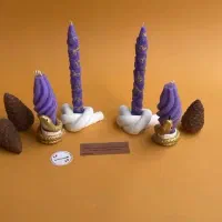 فروش تعدادی لوازم شمعسازی قالب های سیلیکونی|صنایع دستی و سایر لوازم تزئینی|رشت, منظریه|دیوار