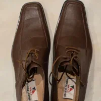 کفش مردانه چرم طبیعی از برند چرم مشهد