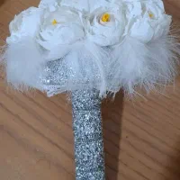 دسته گل عروس|گل مصنوعی|ملارد, |دیوار