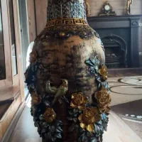 گلدان پلی استر|گل و گیاه طبیعی|مرند, |دیوار