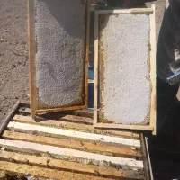 عسل با موم،
