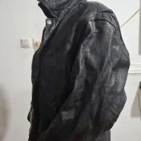 کاپشن چرم اصلی