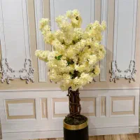 درختچه شکوفه سیب|گل مصنوعی|رشت, لاکانی|دیوار