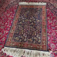 قالیچه طرح شکاری