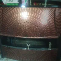 بخاری بزرگ قهوه ای سالم با درجه گرمای بالا