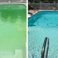 شفاف سازی استخر