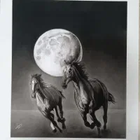 تابلو سیاهقلم