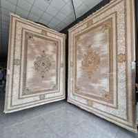 فرش ورساچه کرم و نسکافه ای اکرولیک ۱۲و۹و۶ متری