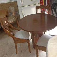 غذا خوری چوب راش|میز و صندلی غذاخوری|سنندج, |دیوار