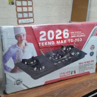 گاز صفحه‌ای ۵شعله Tekno Max 2026 نو|اجاق گاز و لوازم برقی پخت‌وپز|رشت, بالاکویه|دیوار