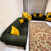 مبل ۷ نفره شیک و سالم|مبلمان خانگی و میز عسلی|تهران, شاهین|دیوار