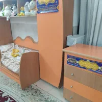 تخت/ کمد/ درآور/ کودک / نوجوان|تخت و سرویس خواب|یزد, |دیوار