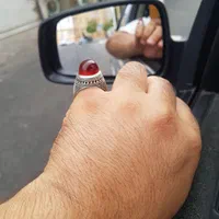 انگشتر دستساز عقیق کهنه|جواهرات|ری, دولت‌آباد|دیوار