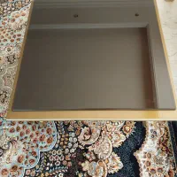 شیشه جلو مبلی  شیشه برنز